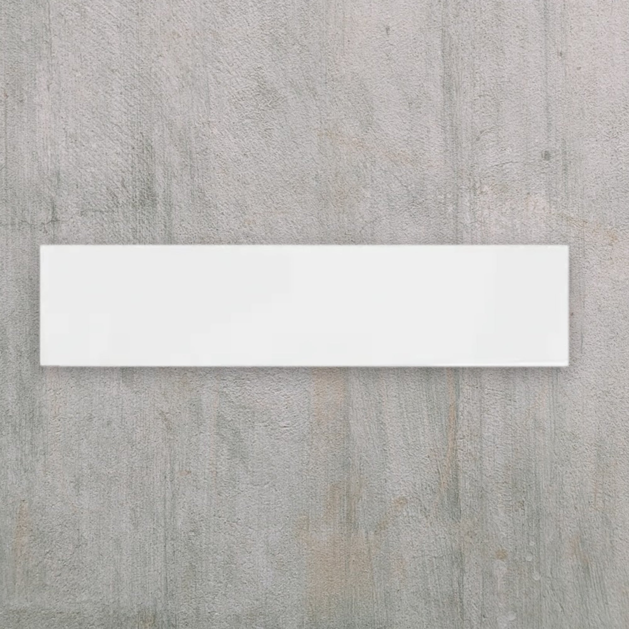 White / Gloss / 75X300