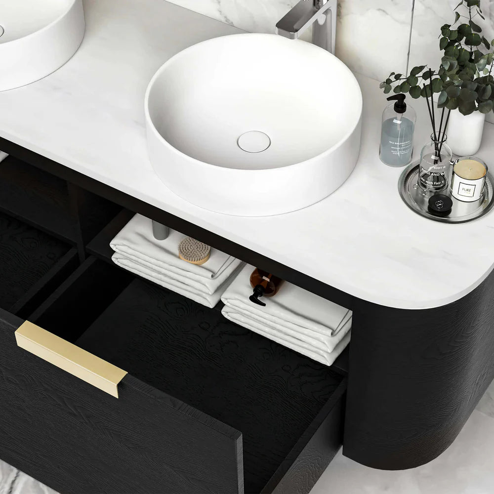 1800mm / Cabinet Only / Brushed Gold