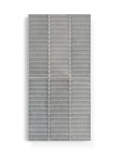 Bleu / Gloss Ribbed / 300X600