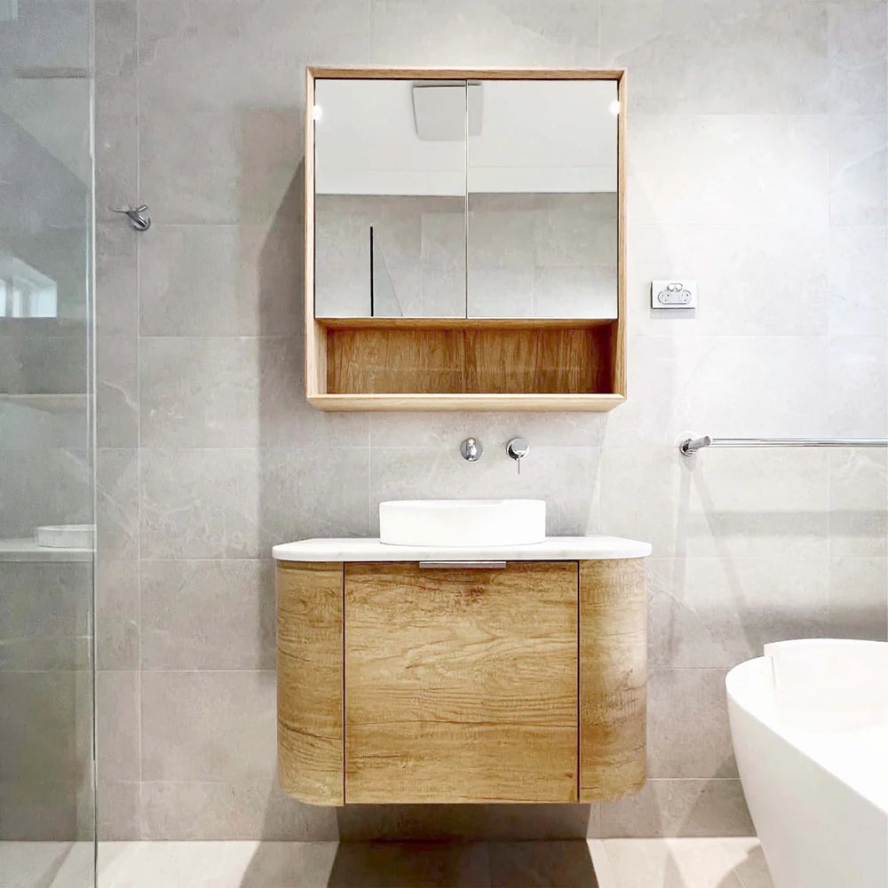 750mm / Cabinet Only / Brushed Gold