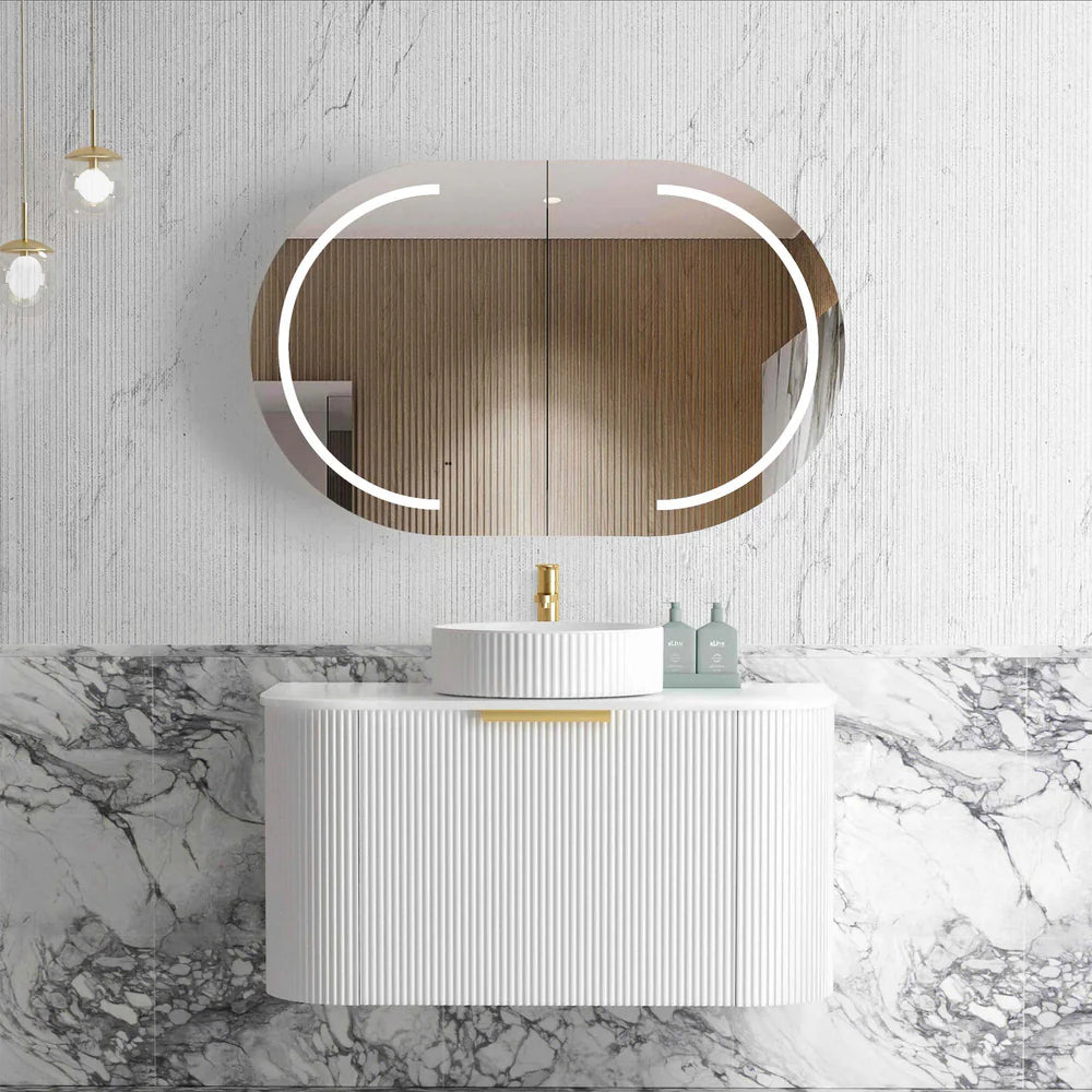 900mm / Cabinet Only / Brushed Gold
