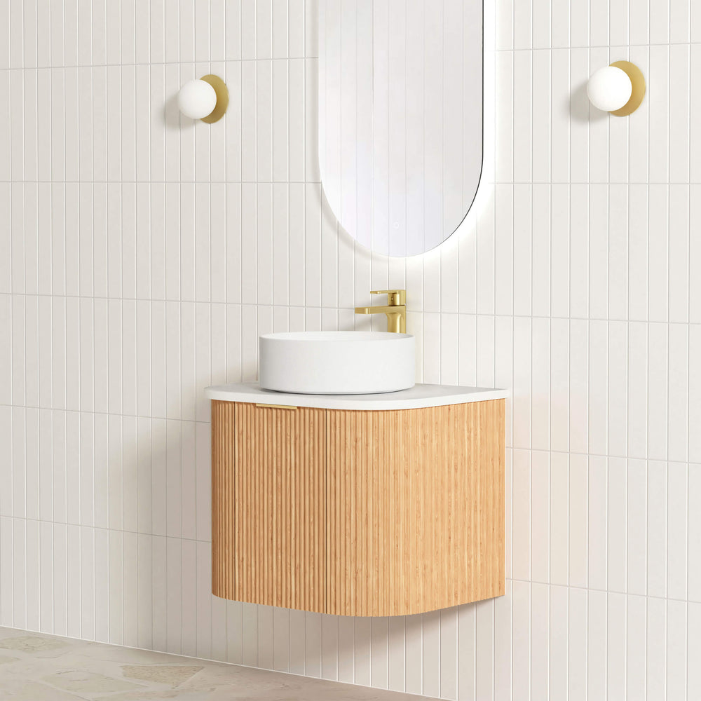 600mm / Cabinet Only / Brushed Gold