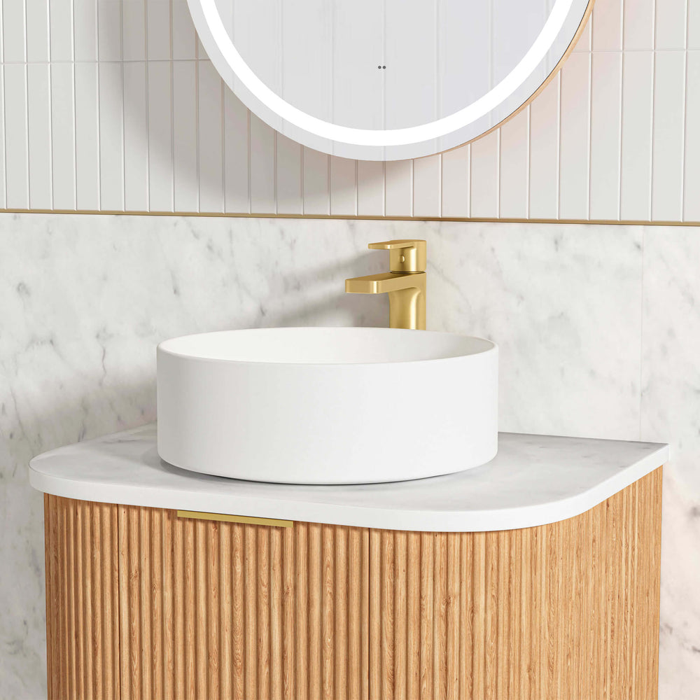 600mm / Cabinet Only / Brushed Gold