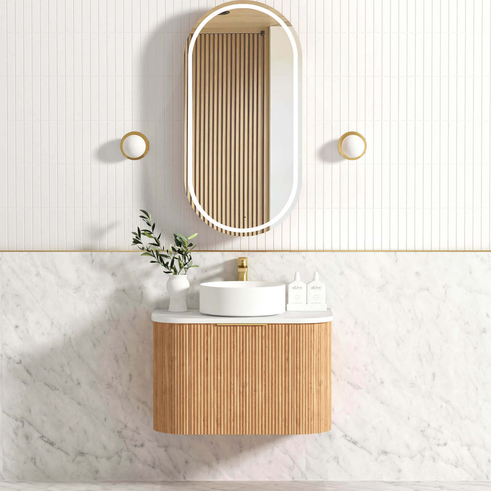 750mm / Cabinet Only / Brushed Gold