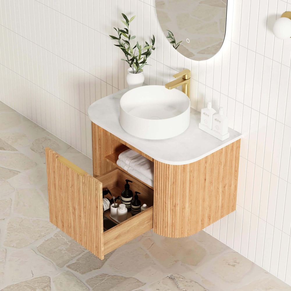 750mm / Cabinet Only / Brushed Gold