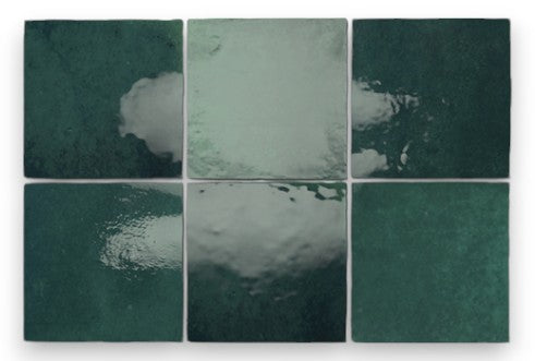 Moss Green / Gloss / 132X132