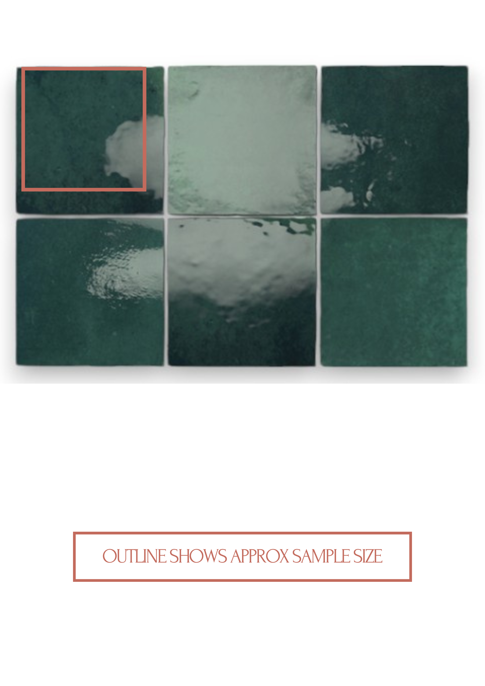 Moss Green / Gloss / 132X132
