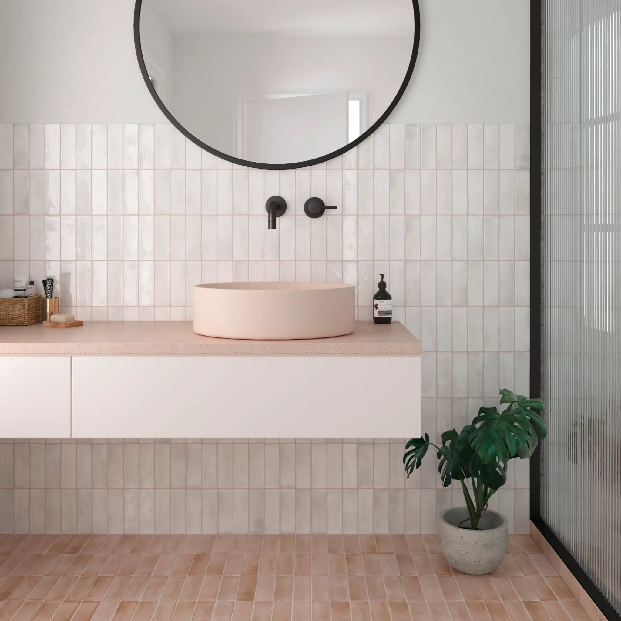 White / Gloss / 50X150