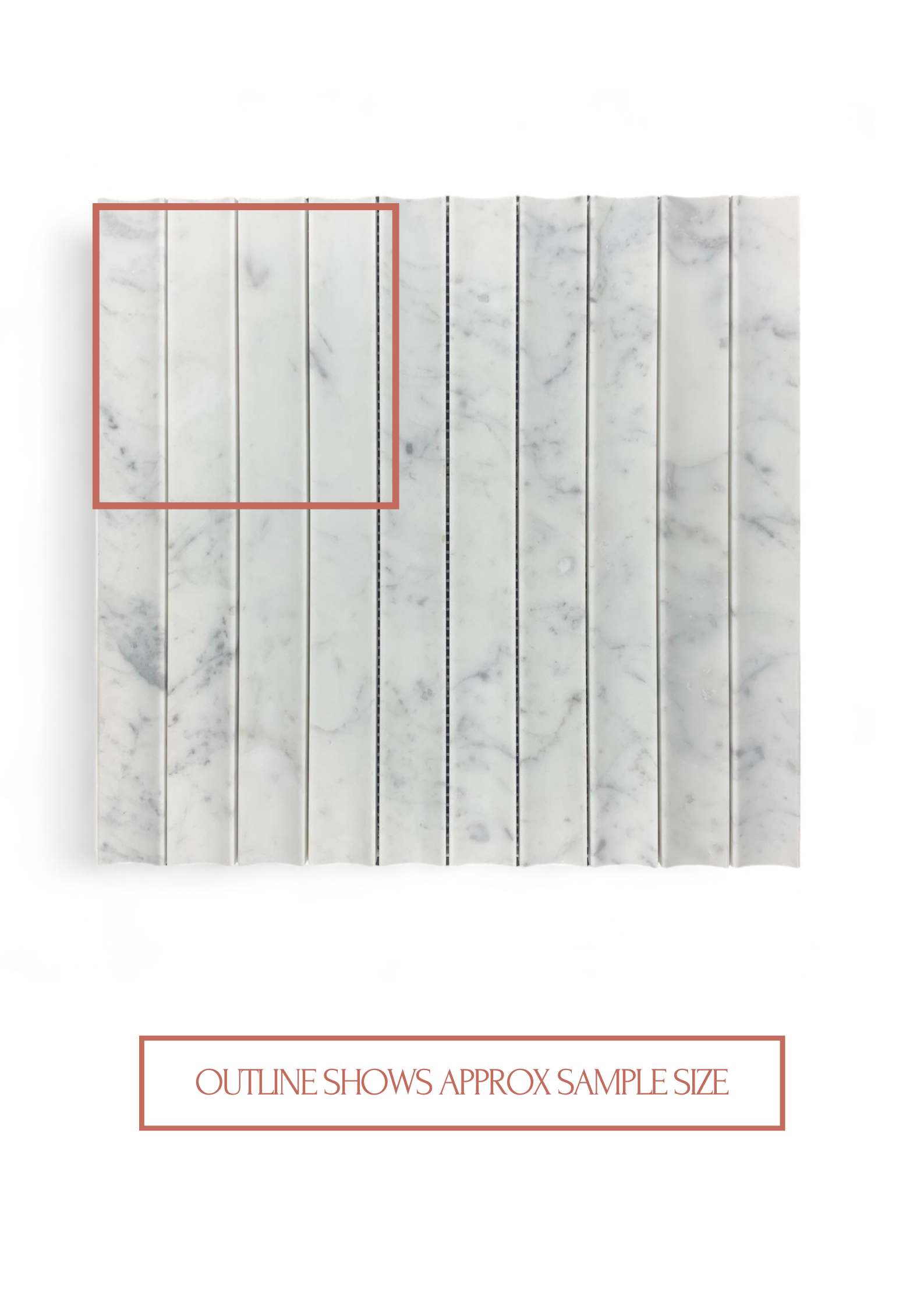 Carrara / Honed / 300X314