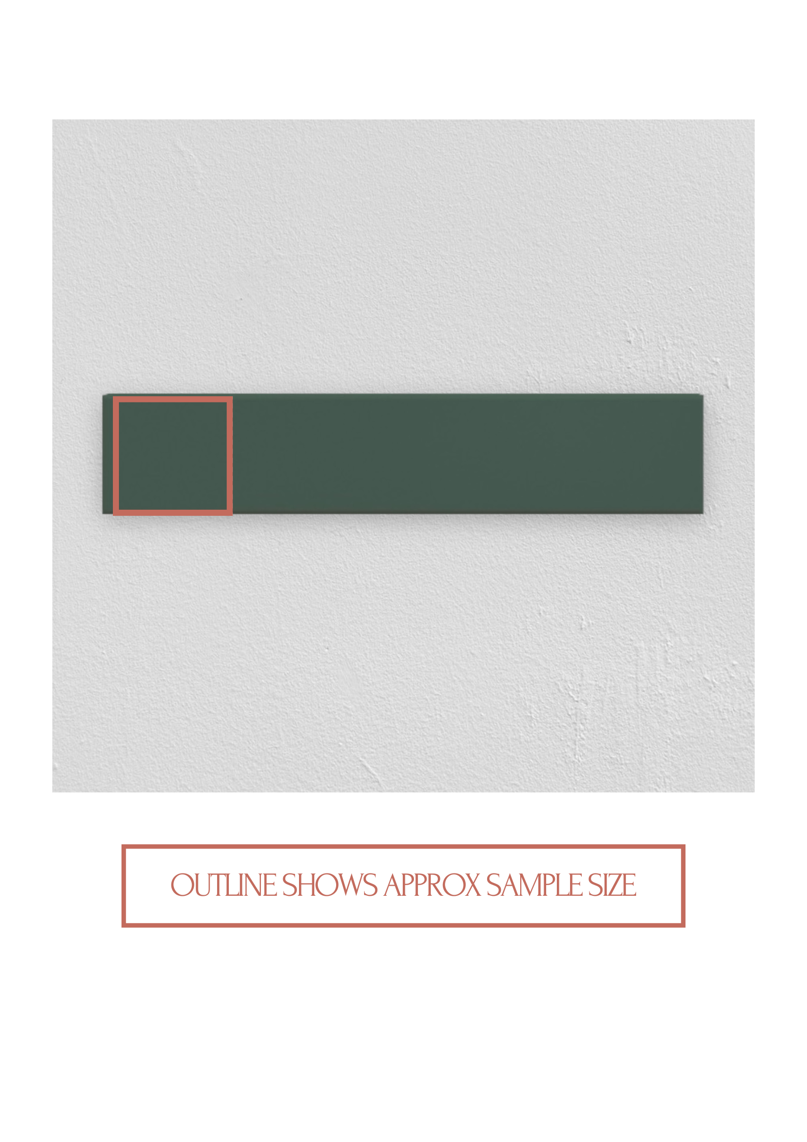 Green / Flat Matt / 107X542
