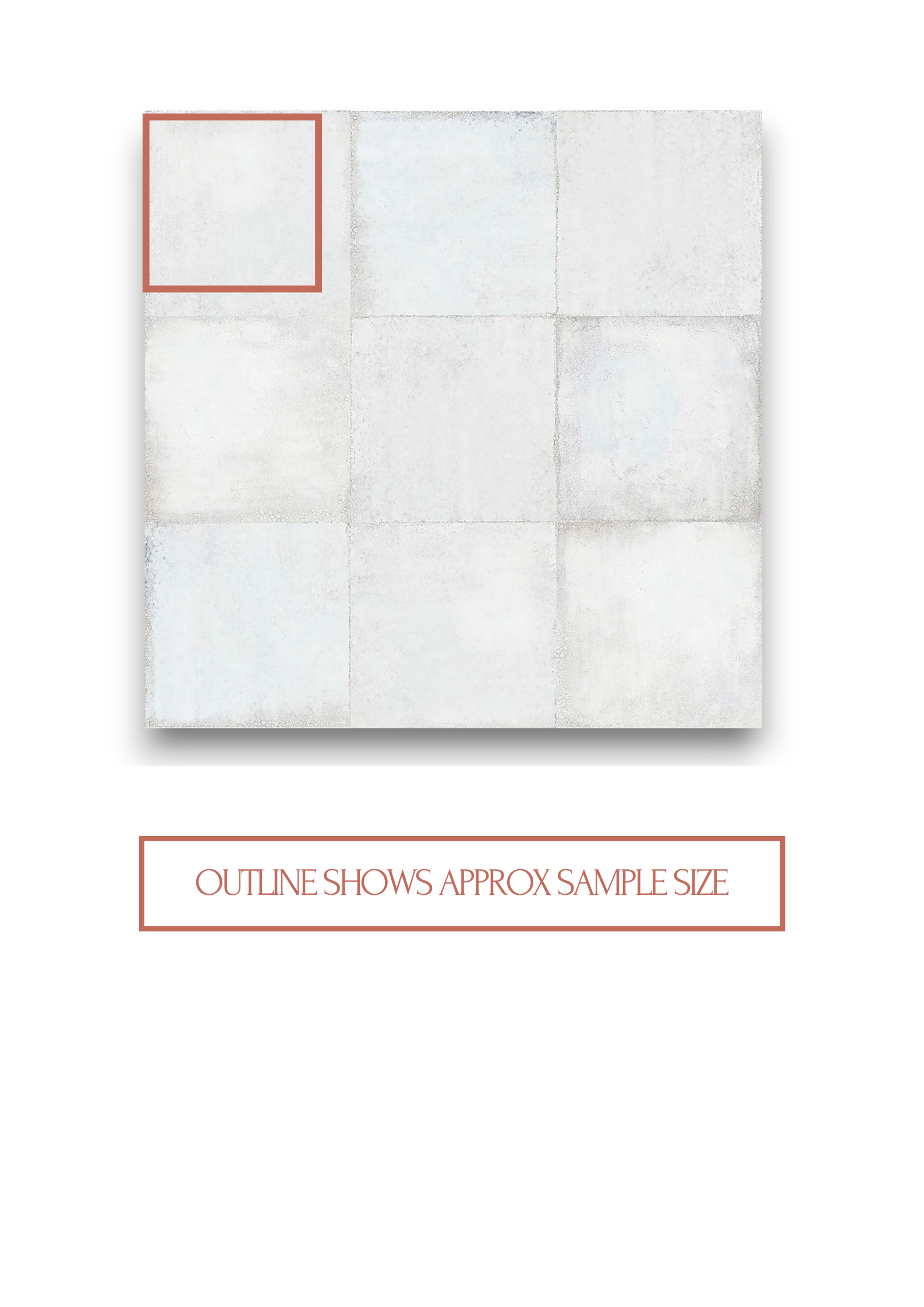 White / Matt / 205X205