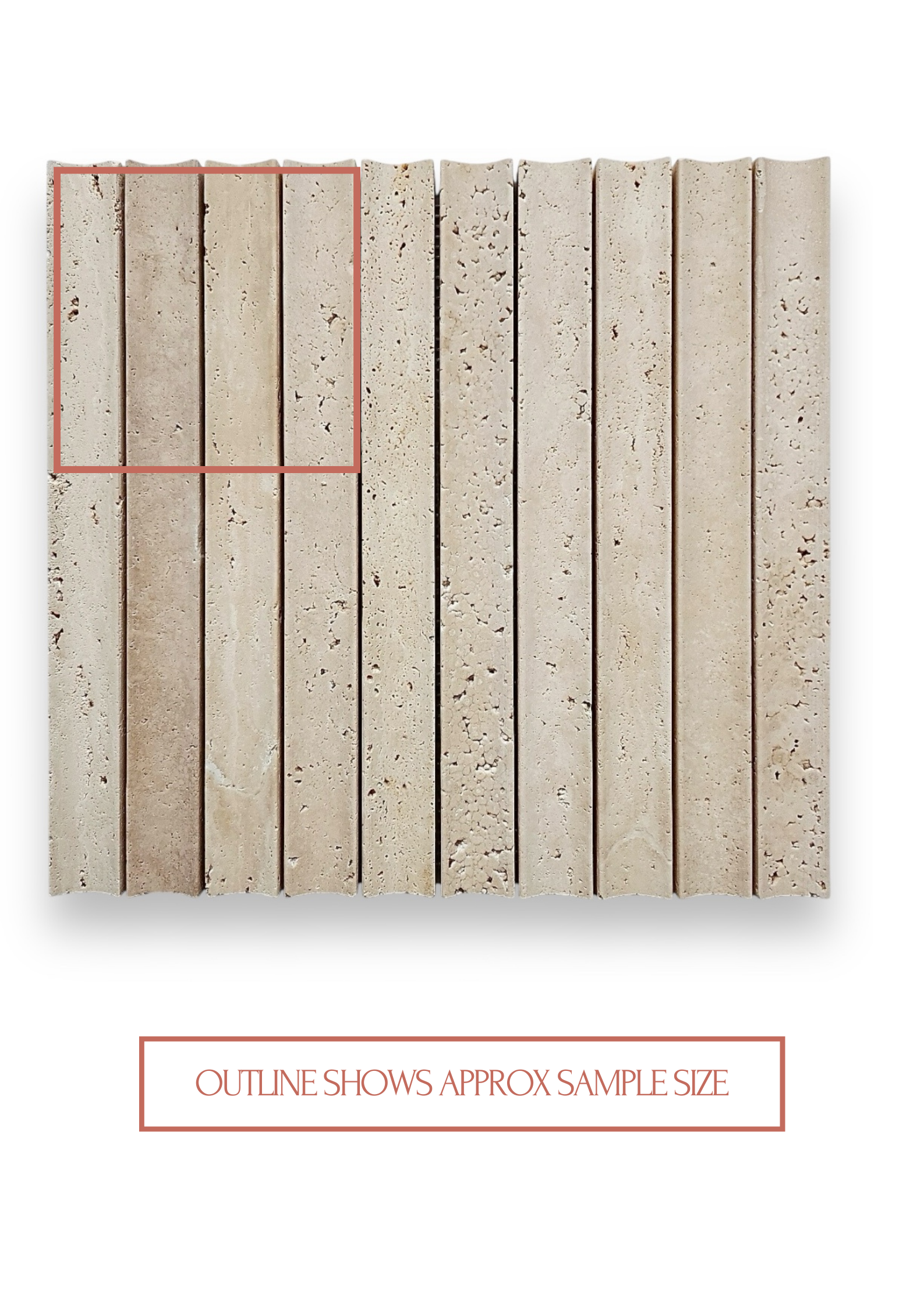 Travertine / Honed / 300 X 314