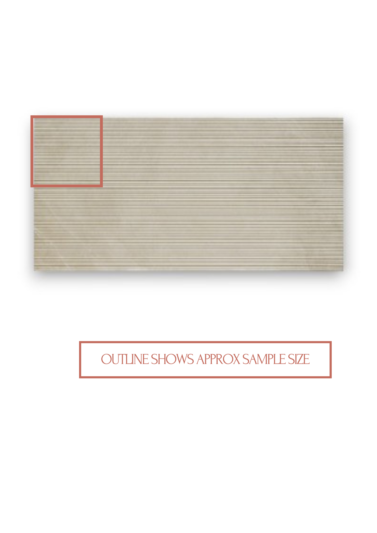 Sand / Ribbed / 300x600