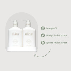 Wash & Lotion Duo - Mango & Lychee