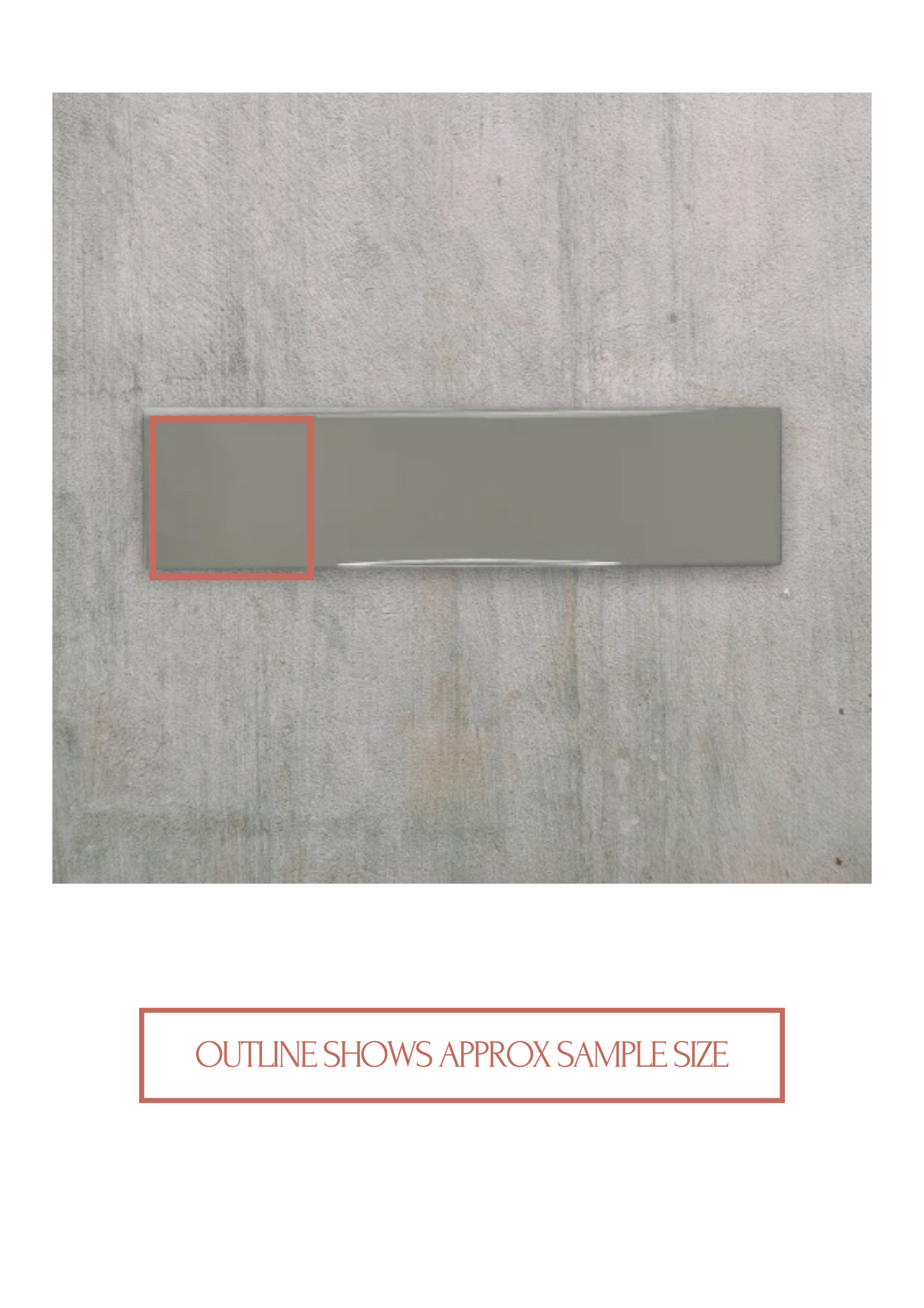 Taupe / Gloss / 75X300