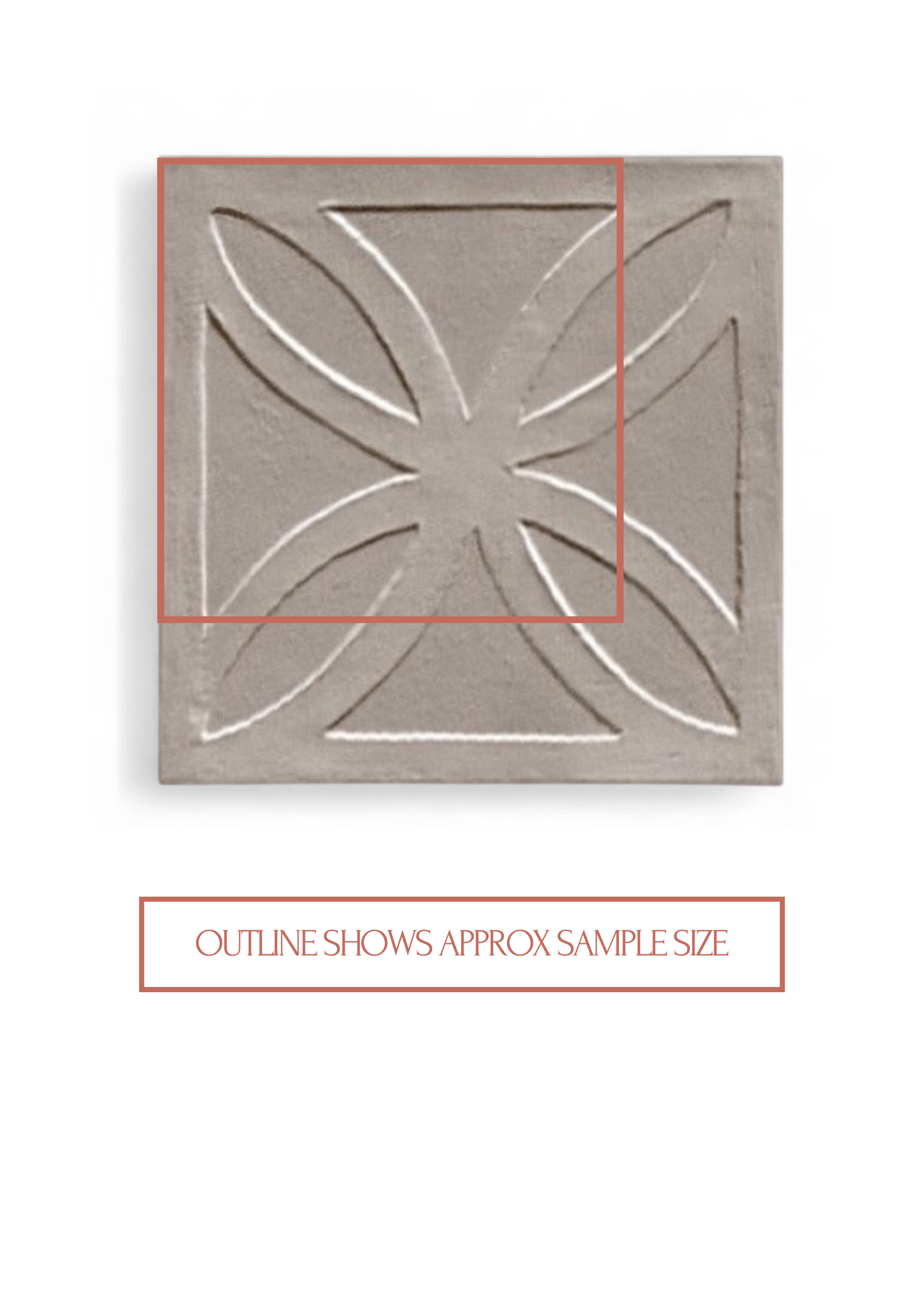 Grey / 200x200 / Matt Decor Square