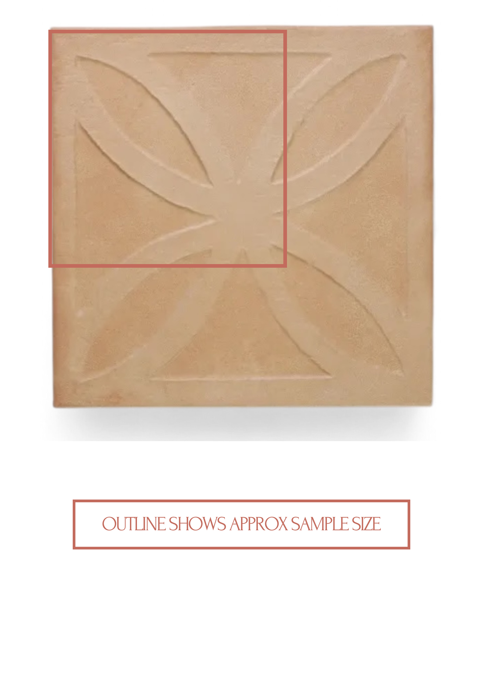 Terracotta / 200x200 / Matt Decor Square