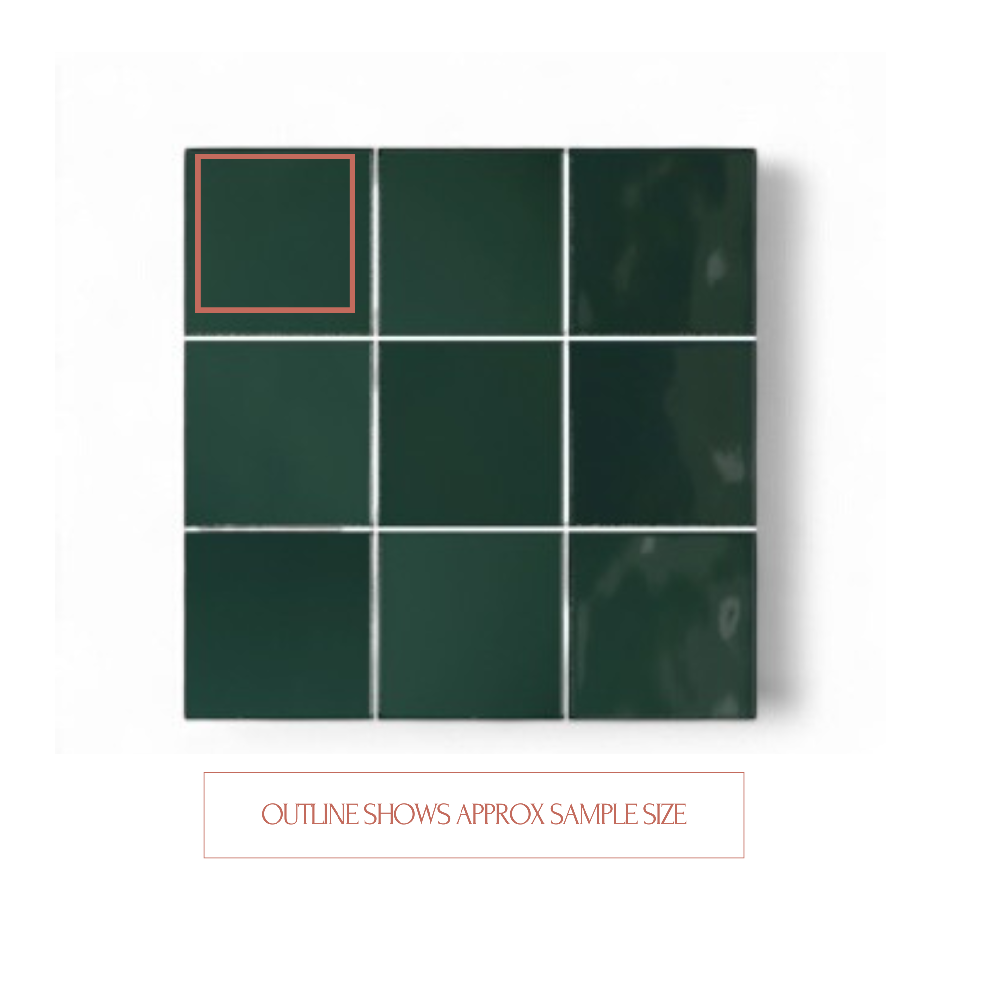 Emerald Green / Gloss / 100x100