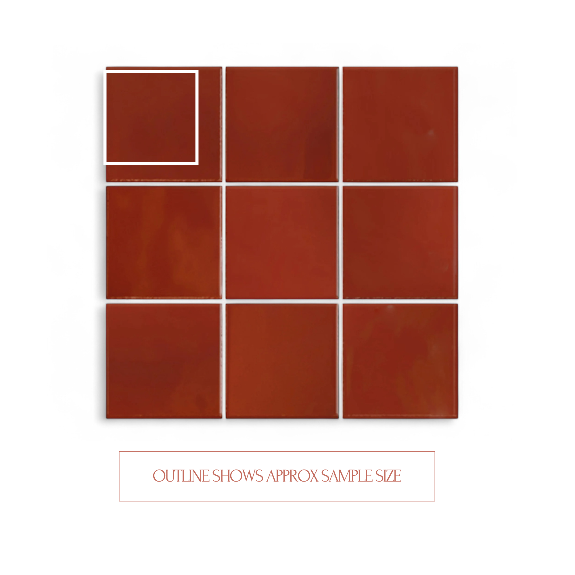 Lava Red / Gloss / 100x100