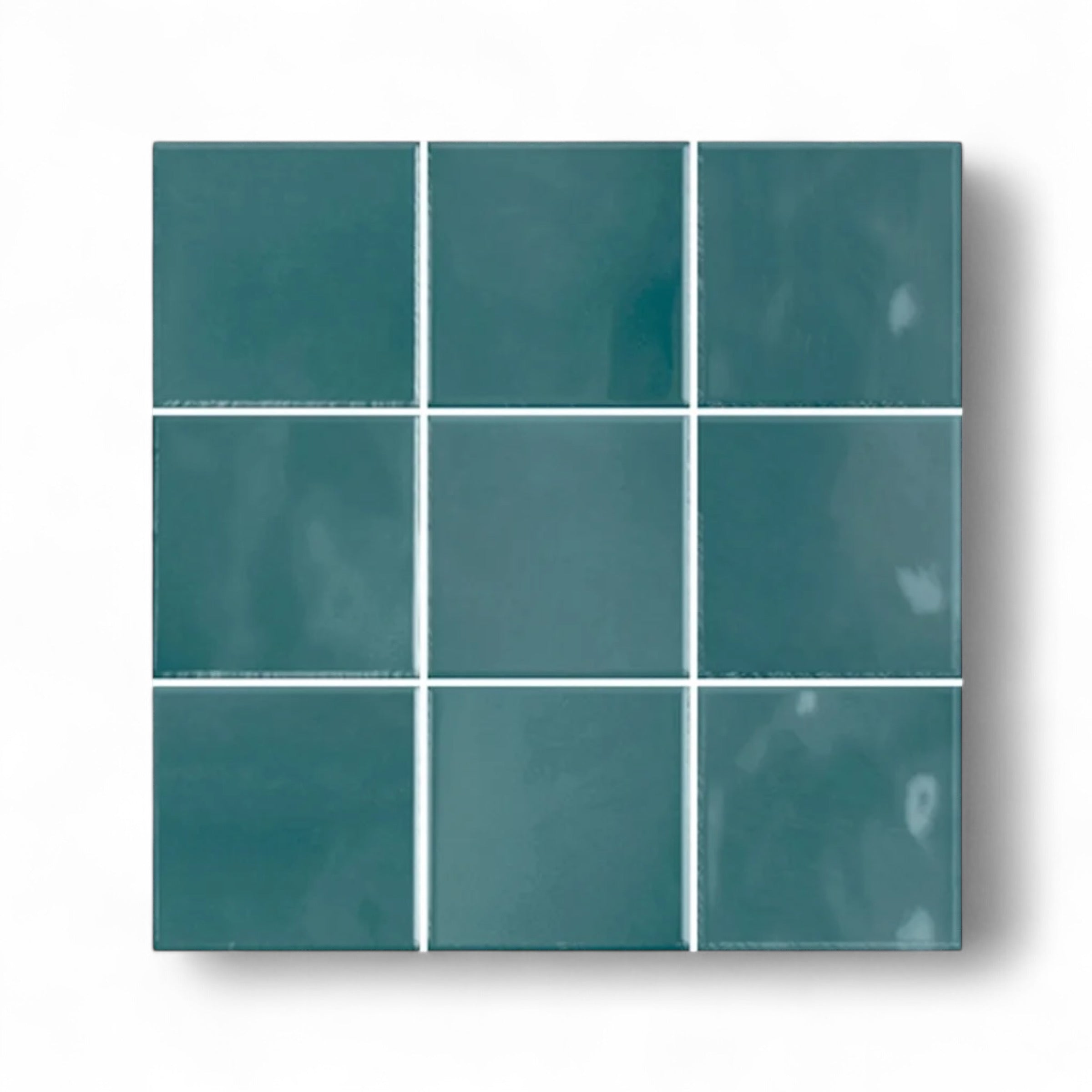 Teal Blue / Gloss / 100x100
