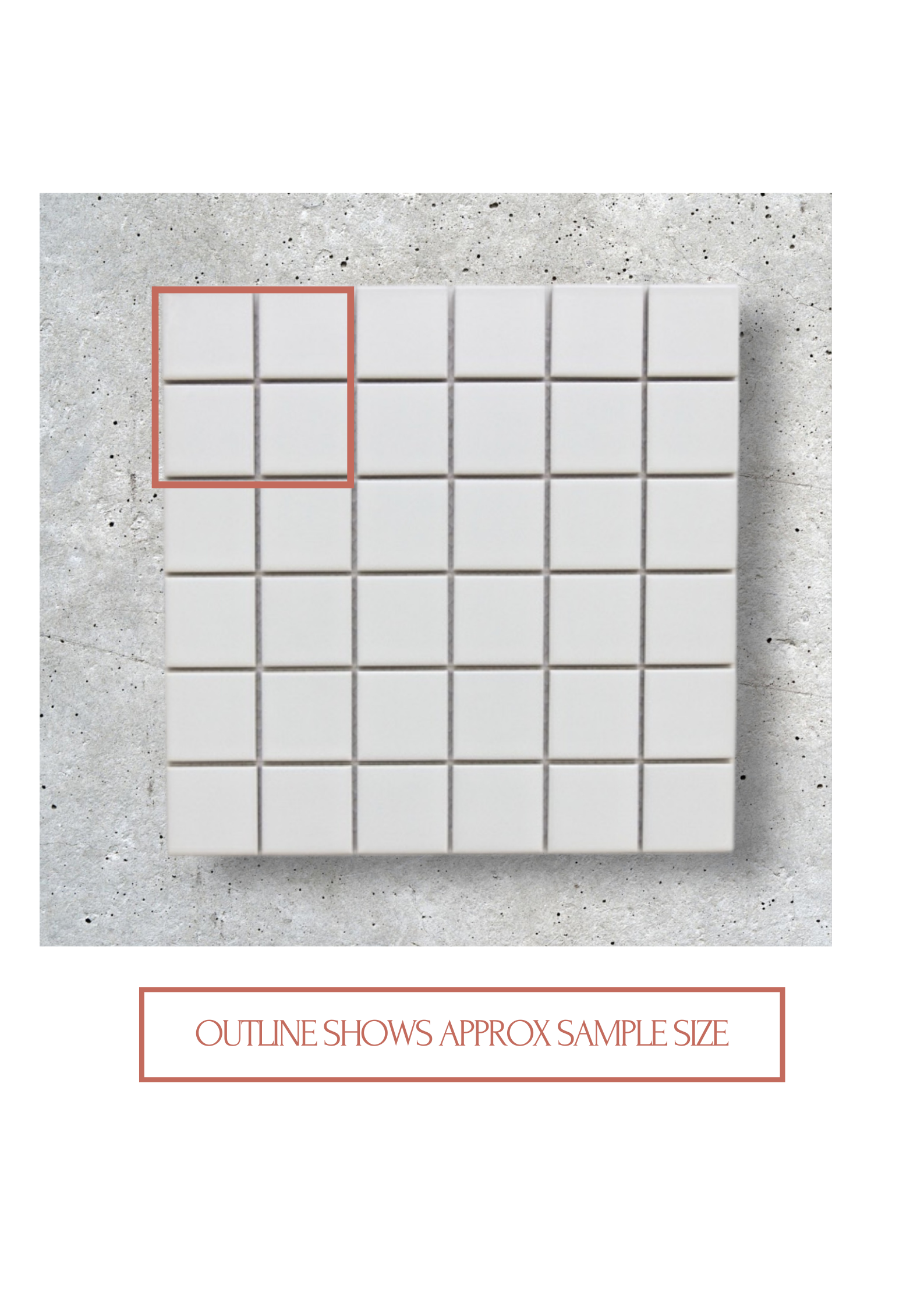 White / Matt / 50X50
