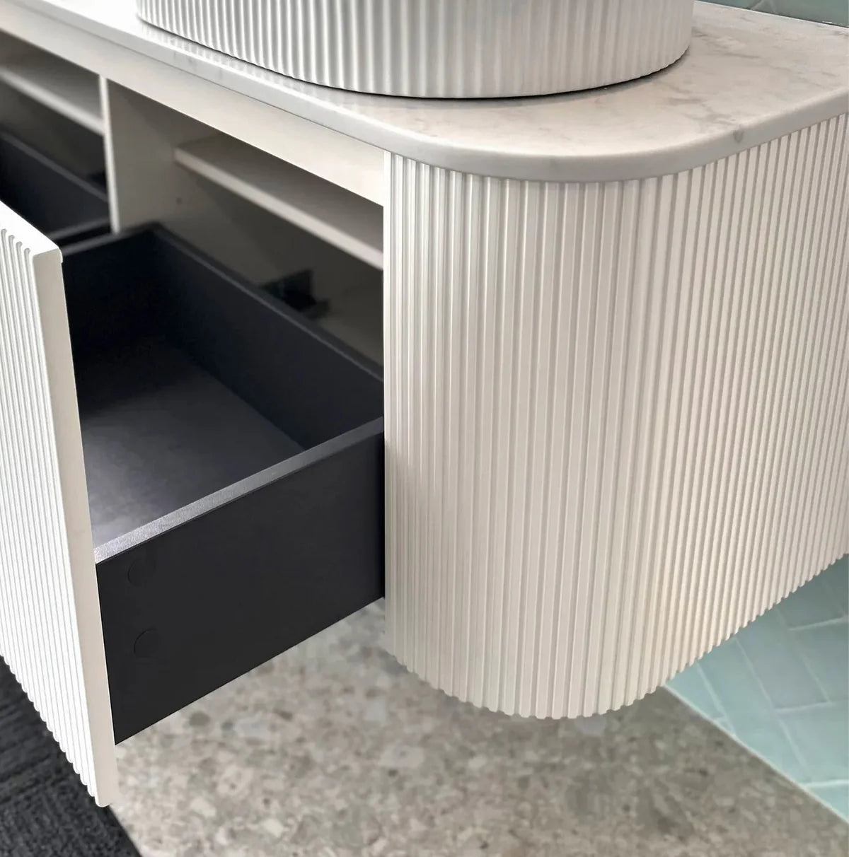 1500mm / Cabinet Only / Brushed Gold