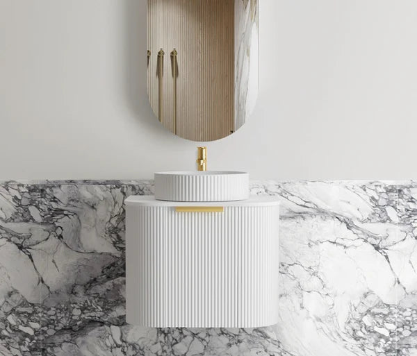 600mm / Cabinet Only / Brushed Gold