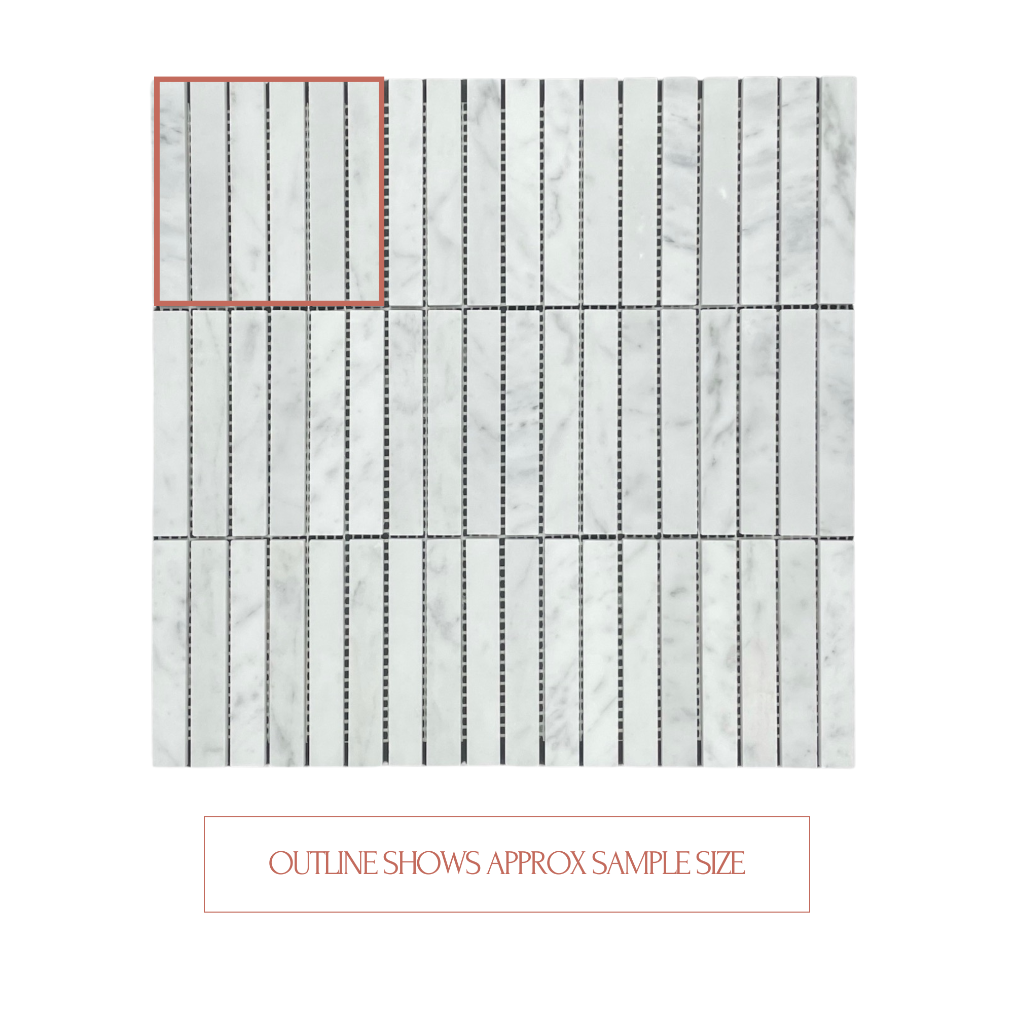 Carrara / 298 x 305 / Honed