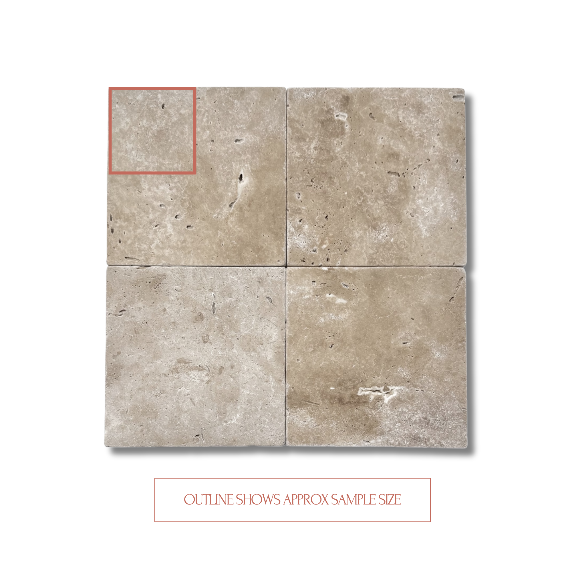 Travertine / Tumbled / 150 x 150