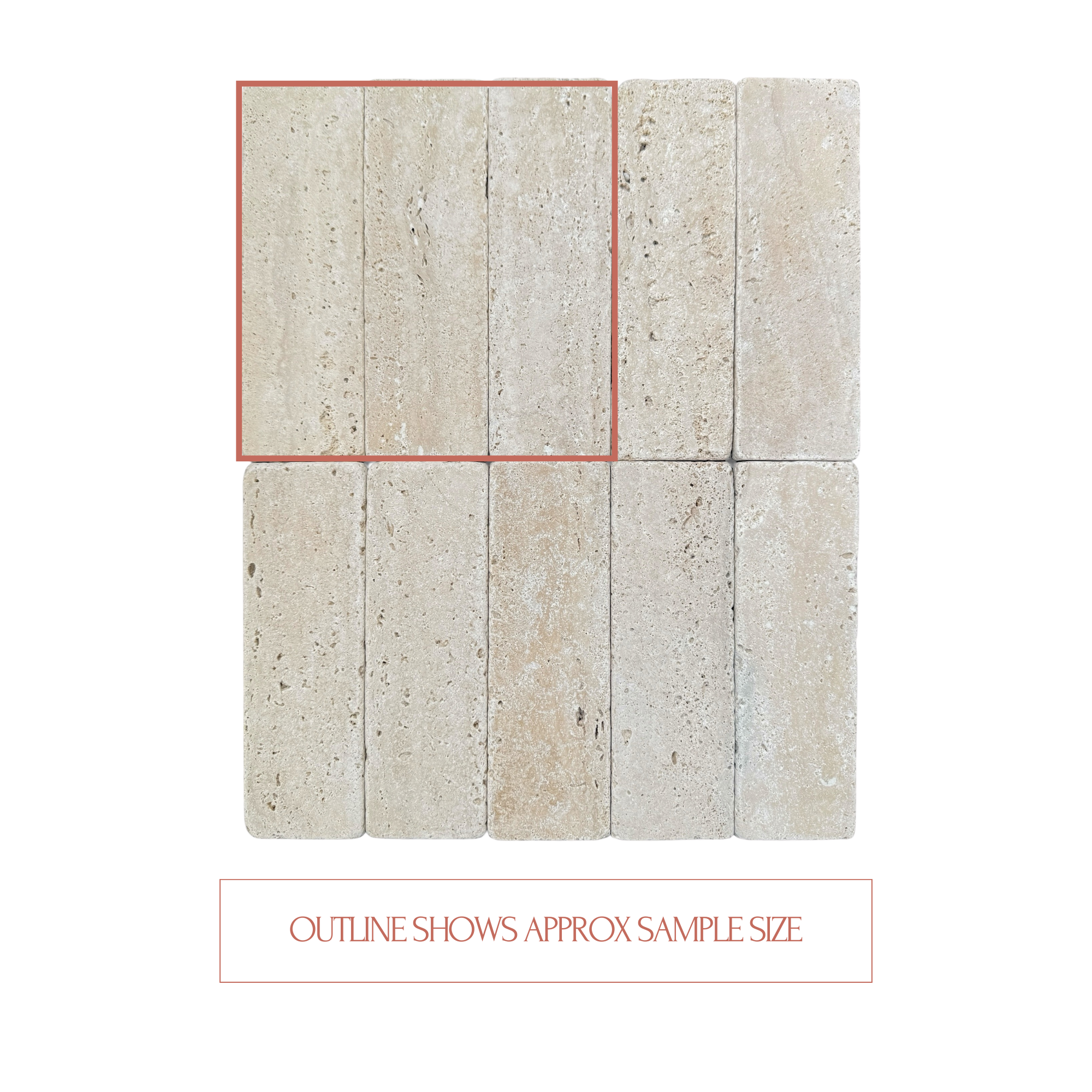 Botticino / Tumbled / 200X65