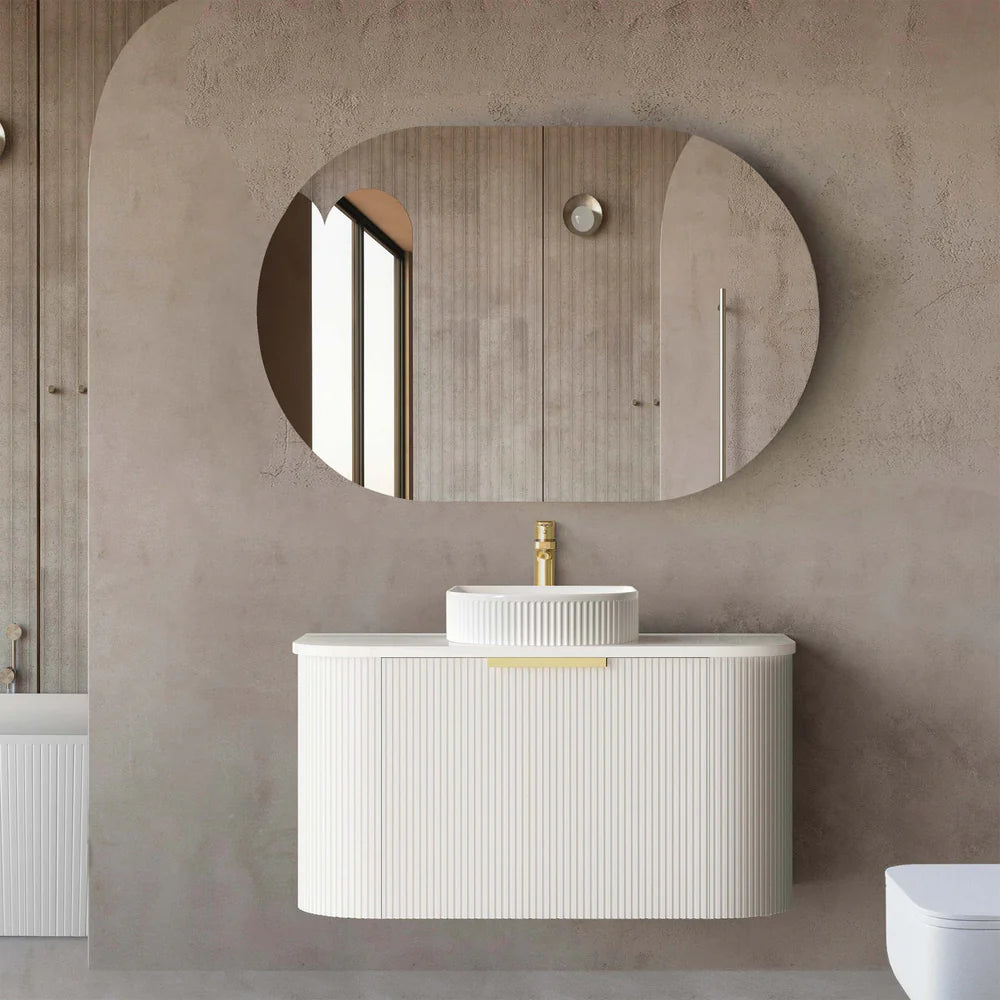 900mm / Cabinet Only / Brushed Gold