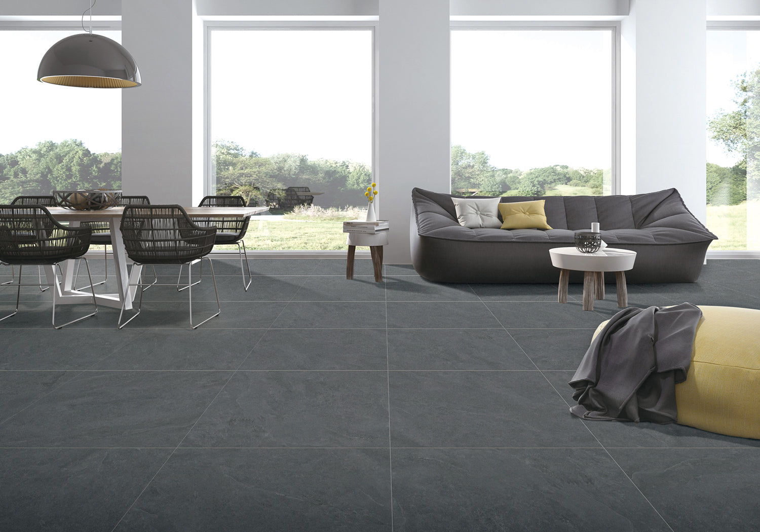 Dark Grey / Matt / 75X300